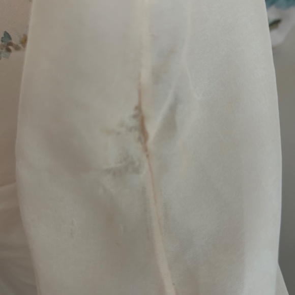 Joie Elsie Silk Floral Blouse in Rosebud Pink Medium - Picture 8 of 8